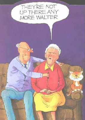 Cartoons for those growing older.