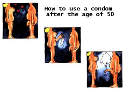 Cartoons for those growing older.