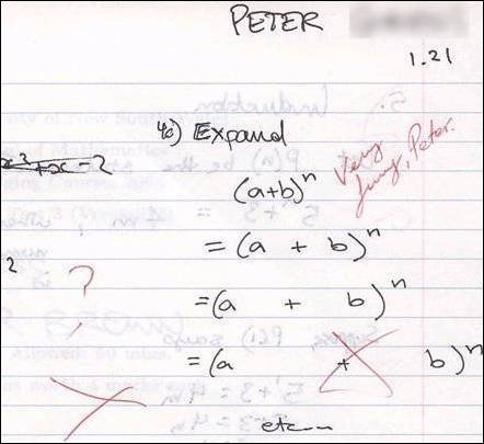 Fail a Test with Dignity