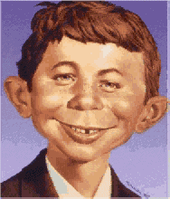 Did you ever wonder what happened to the guy in Mad Magazine? Watch as he grows up.